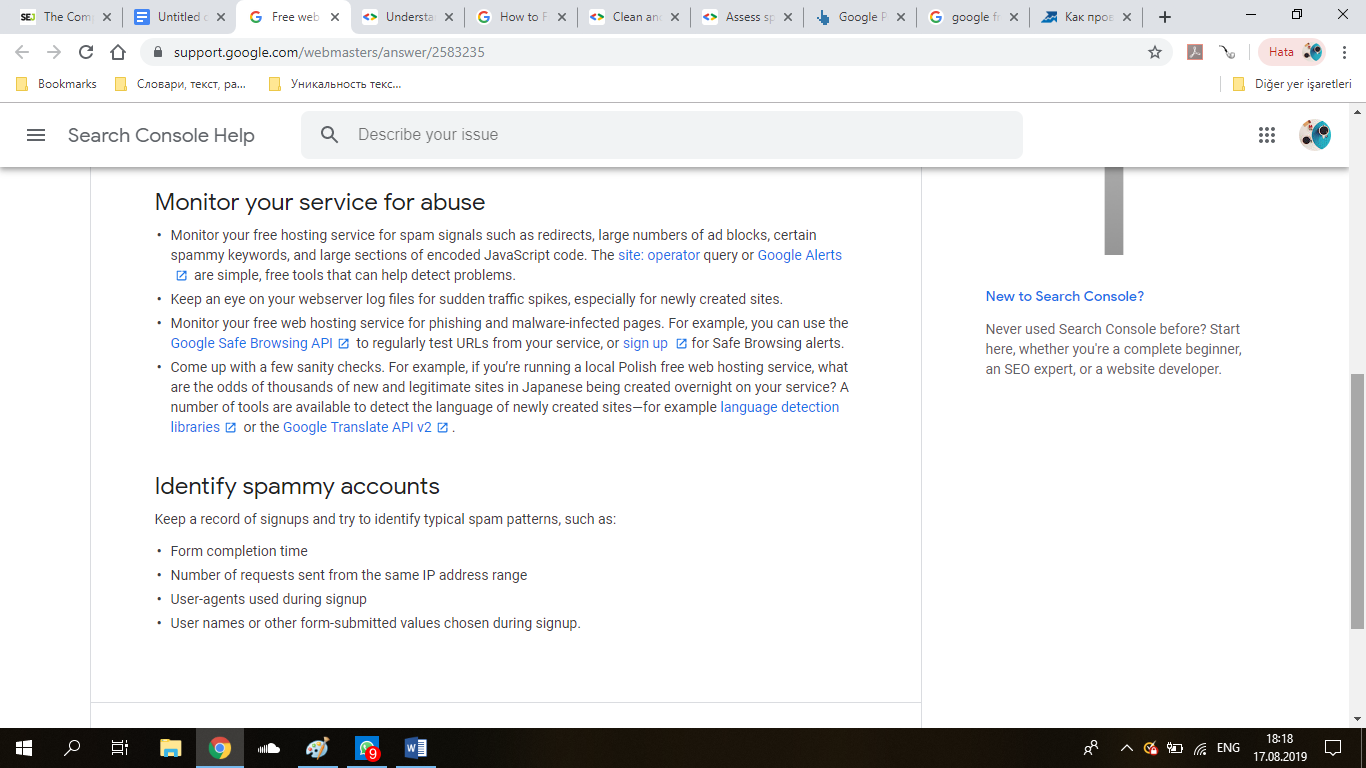 How to detect manual action penalties in Google Search Console and lift them 16261788334572 Spam Free Hosting Services